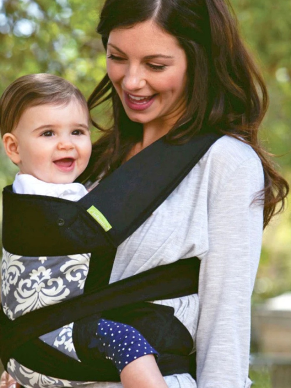 Infantino Sash  Baby Carrier  padded shoulder straps &Head support -Toddler